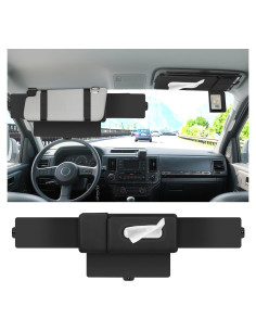 Extensor de Visera Solar PJLJY con Soporte para Servilletas