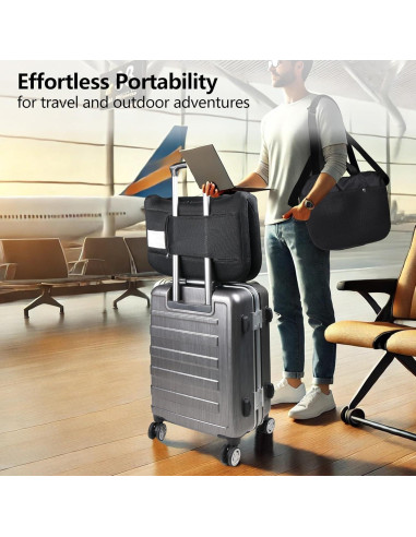 Asiento de Estadio Calentado ELEGANTLIFE - Plegable, 3 Niveles de Calor