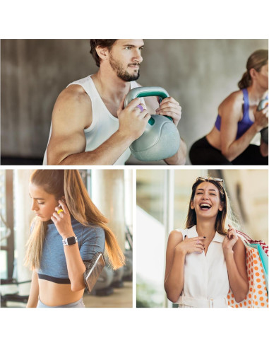 Paquete de 12 fundas de silicona Bougraite para anillo inteligente