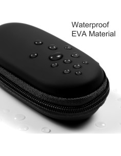 Estuche EVA para Auriculares Portátil Impermeable Negro 2