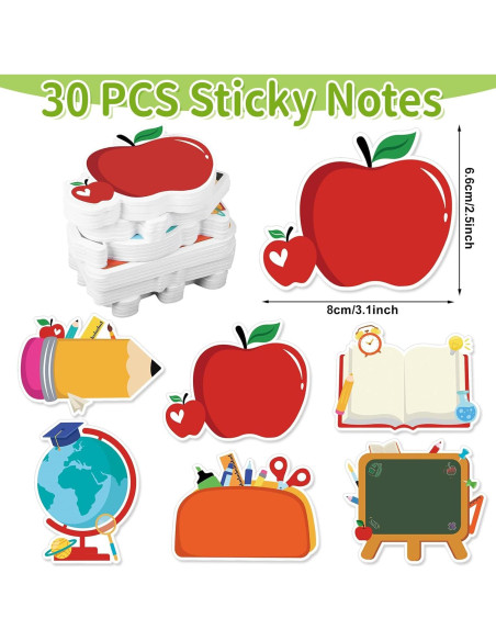 Paquete de 30 Notas Adhesivas Sereliy Lindo 600 Hojas