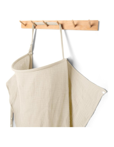 Funda de Lactancia Mexxi de Muselina 104x74 cm Crema