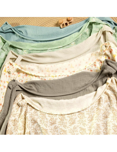 Funda de Lactancia Mexxi de Muselina 104x74 cm Crema