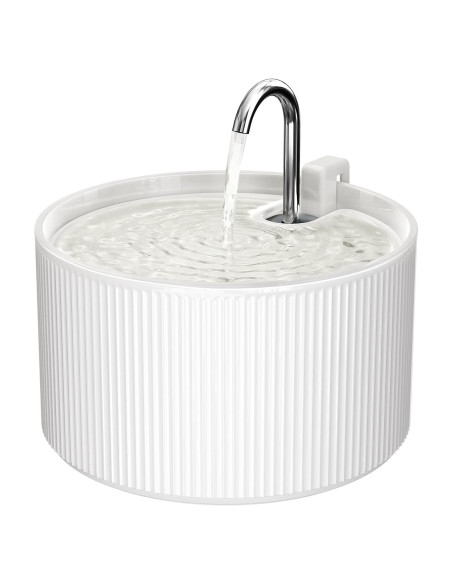 Fuente de Agua Cerámica Voluas 2.2L para Gatos con Filtro