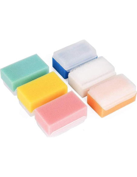 Esponjas de Exfoliación ARGOMAX - Paquete de 6 Unidades