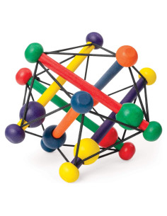 Skwish Clásico 15 cm - Sonajero y Mordedor de Madera