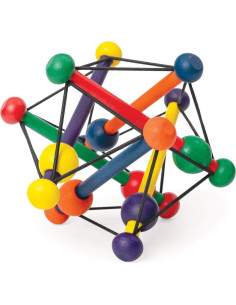 Skwish Clásico 15 cm - Sonajero y Mordedor de Madera 2