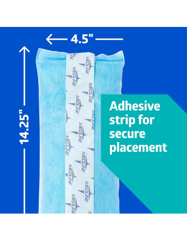 Almohadilla Perineal Absorbente 2-en-1 Medline con Hielo Frío