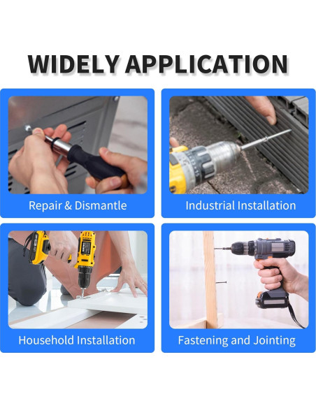 10 Puntas de Destornillador SL2 Magnéticas 50 mm FOCMKEAS