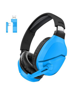 Auriculares Gaming Inalámbricos Wolflaws TA2000 Azul 50mm