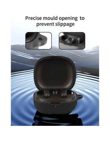 Funda de Silicona para Auriculares Anker Soundcore P20i Negra