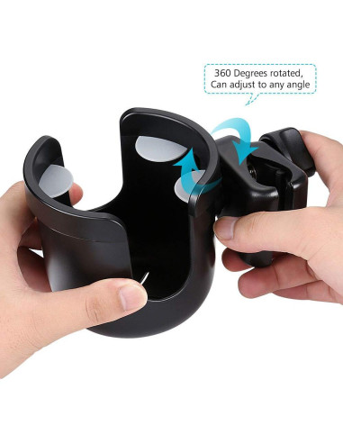 Soporte para Tazas Accmor Universal 360 para Cochecito y Bicicleta