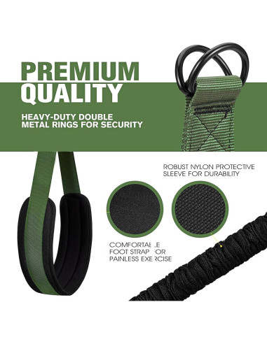 Bandas de Asistencia para Dominadas GlamFlex Ajustables 34 kg