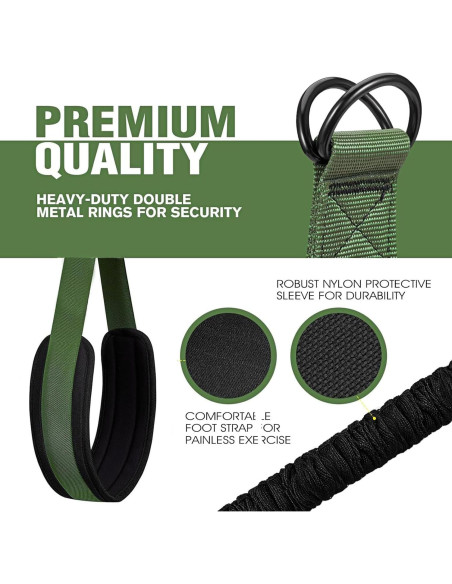 Bandas de Asistencia para Dominadas GlamFlex Ajustables 34 kg