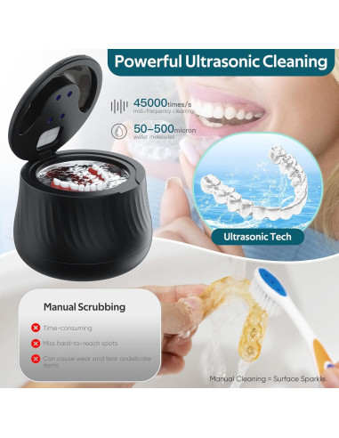 Limpiadora Ultrasónica de Retenedores Shaoguan 200ml 45kHz