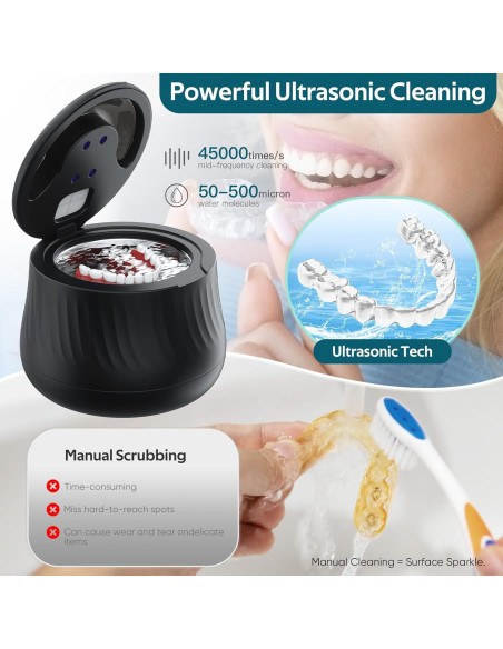 Limpiadora Ultrasónica de Retenedores Shaoguan 200ml 45kHz