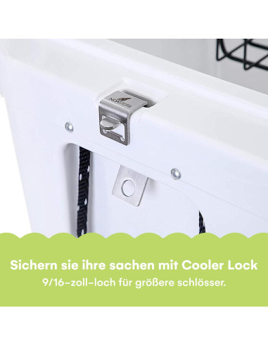 Soporte de bloqueo para enfriador Noa Store con abridor de botellas