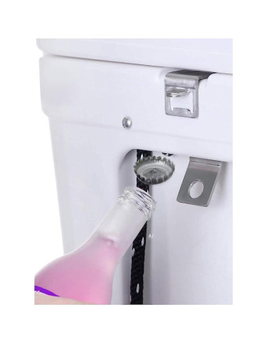 Soporte de bloqueo para enfriador Noa Store con abridor de botellas