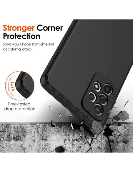 Funda KJYFOANI Negra para Honor 200 Pro - Protección Completa Funda KJYFOANI Negra para Honor 200 Pro - Protección Completa