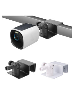 Soporte de Canalón Ajustable 360 para Cámara Eufy - 2 Piezas