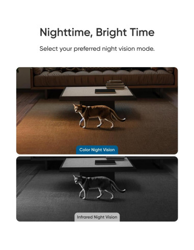 Cámara de Seguridad Interior Eufy S350 4K UHD Dual con Zoom 8x