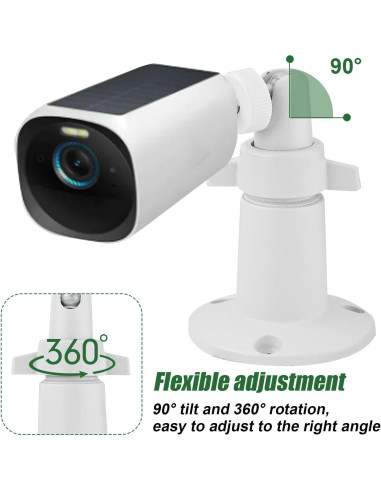 Soporte de Montaje Ajustable para Cámara de Seguridad Gosknor - 2 Piezas