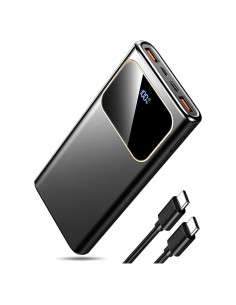 Banco de Energía 10000mAh Cargador Portátil USB-C 22.5W