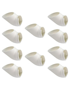 10 Macetas Hidropónicas para Cultivo Vertical de Verduras