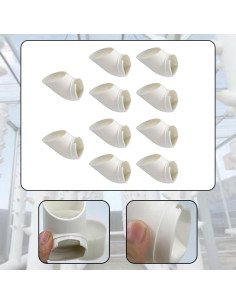 10 Macetas Hidropónicas para Cultivo Vertical de Verduras 2