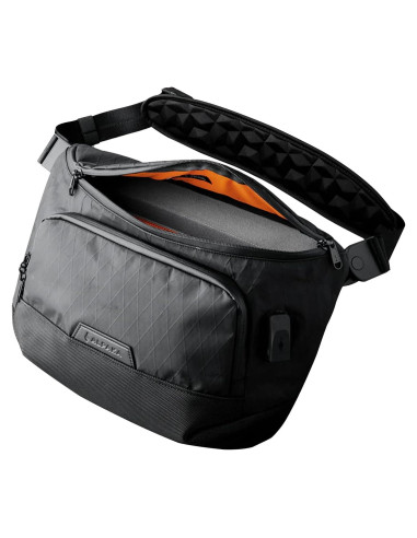 Bolsa de Mensajero Sling ALPAKA Bravo Max 8L Negro con RFID