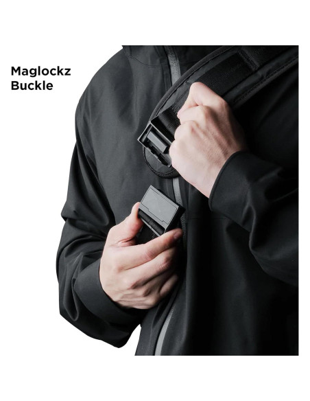 Bolsa de Mensajero Sling ALPAKA Bravo Max 8L Negro con RFID