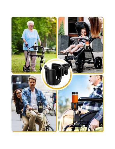 Soporte Universal para Tazas BUNDLEPRO 2 PCS Ajustable