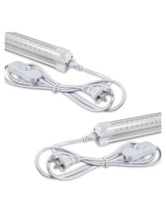 Luz de Taller LED 2FT 25W 3500LM 6000K Skymoat - 2 Paquete