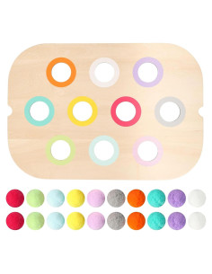 Tablero Sensorial de Madera IEATFO para Mesa Flisat Trofast