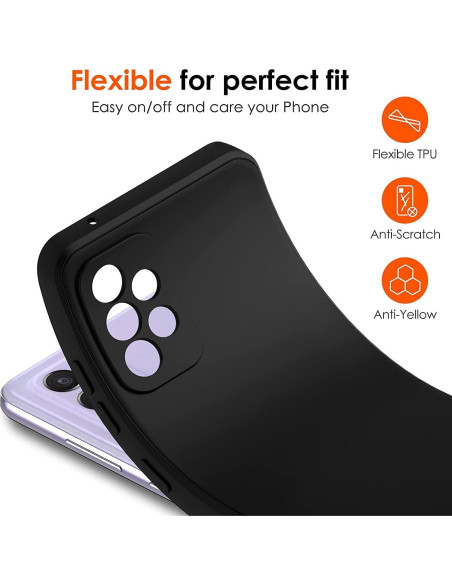 Funda KJYFOANI Negra para Honor 200 Pro - Protección Completa Funda KJYFOANI Negra para Honor 200 Pro - Protección Completa