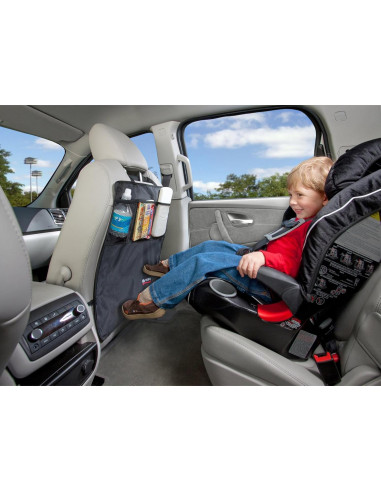 Protectores de Asiento Britax Kick Mat - Paquete de 2, Negro