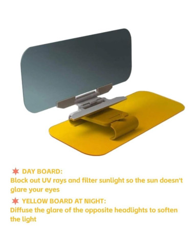 Visera Antideslumbrante Ajustable Akozon para Automóvil HD