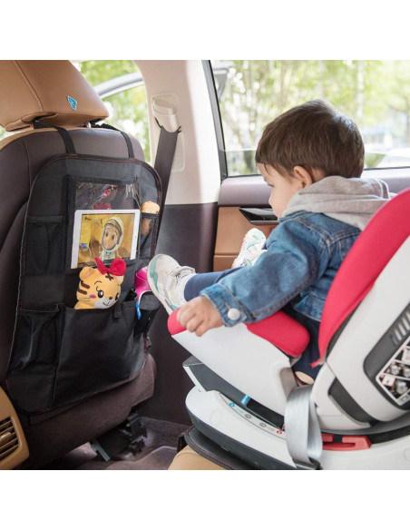 Protector de Asiento de Coche Funbliss Negro XL Universal