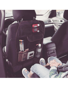 Organizador de Asiento Trasero Diono Stow n Go, Negro, 45.7x25.4 cm 2