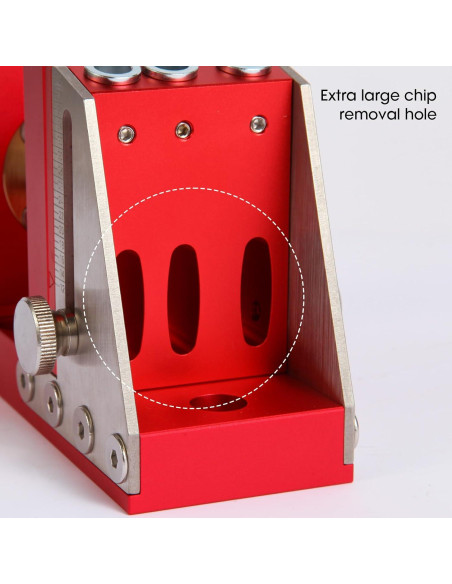 Kit Plantilla Agujeros Pocket Kosmi Metal 2.06 kg Ajustable