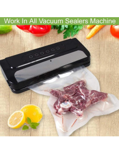 Bolsas de Sellado al Vacío MakMeFre 2 Paquete 20m Grado Comercial 2