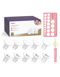 Kit de Bridas Nuliie 10PCS 12-20mm para Bomba de Pecho