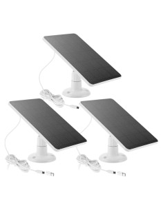 Cargador Solar 3 Paquetes CYJJZQ para Eufycam 3C/2C Pro