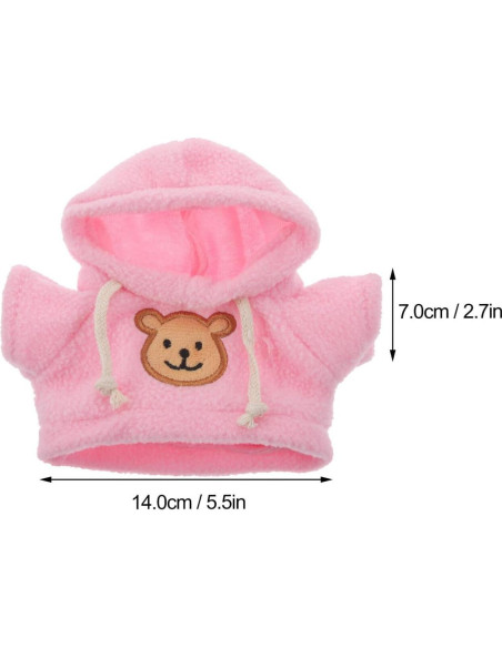 Ropa de Disfraz para Muñecos de Peluche Toyvian 15-20 cm