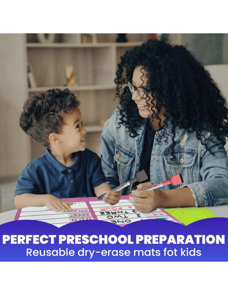 Libro Ocupado QUOKKA - 2 Conjuntos de Escritura para Niños 3-5 Años