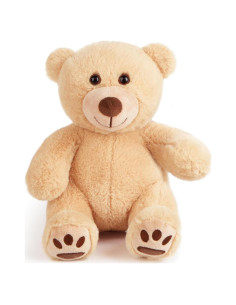 Oso de Peluche Marrón LotFancy 25 cm Suave y Abrazable