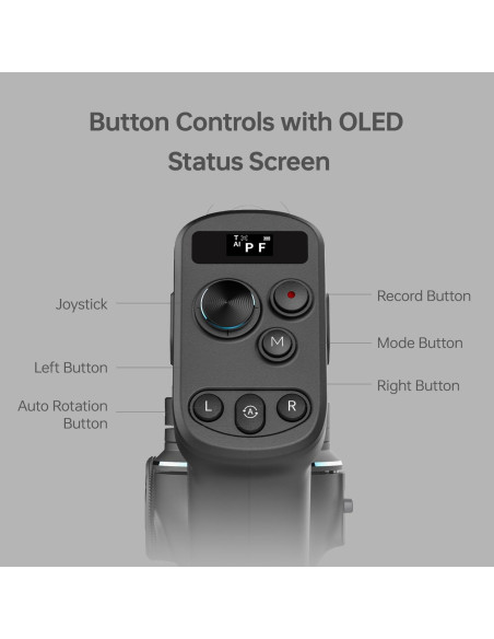 Estabilizador de Cardán FeiyuTech SCORP-C2 3.5kg con AI Estabilizador de Cardán FeiyuTech SCORP-C2 3.5kg con AI