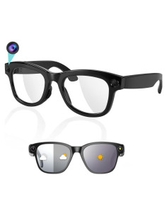 Gafas Inteligentes NILUTO con Cámara 2000W y Bluetooth