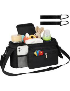 Organizador Universal para Carriola Accmor con Soporte para Vaso 2