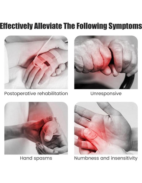 Guantes de Rehabilitación JBMBHC Mano Derecha M Naranja